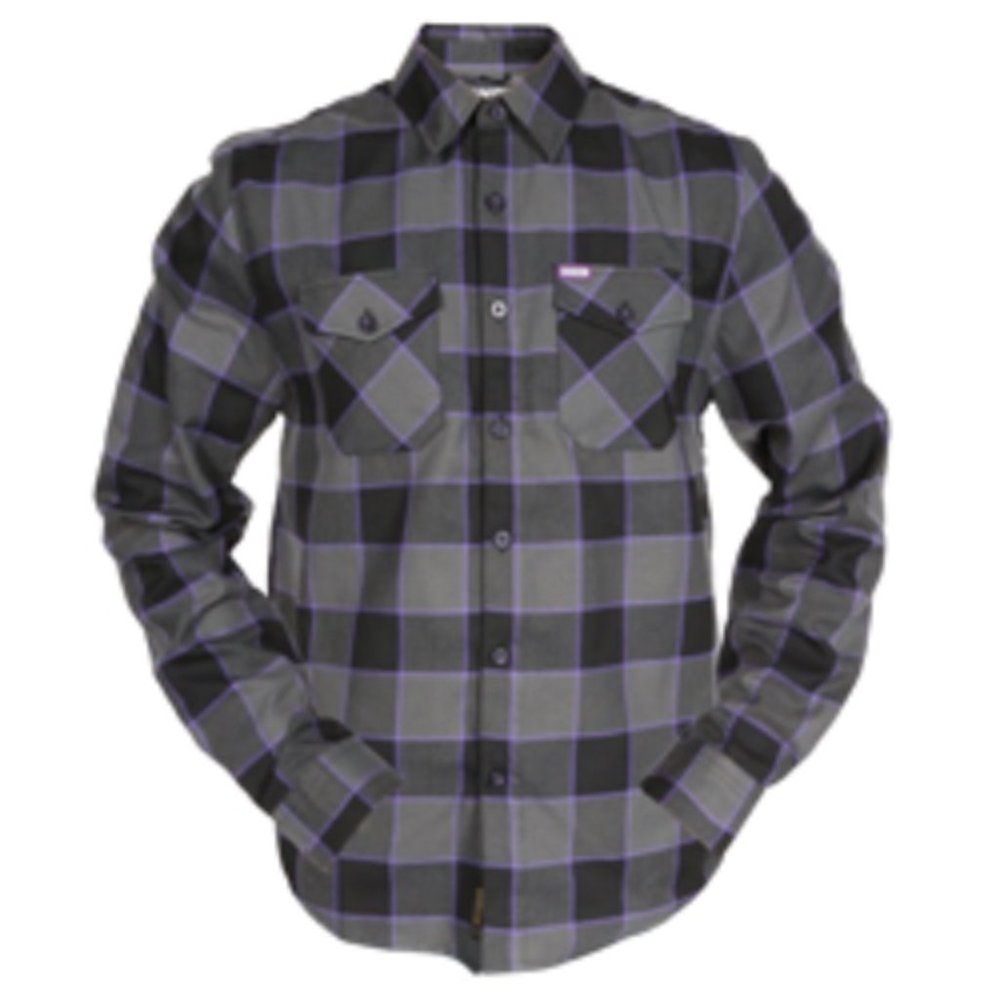 Dixxon Flannel the GIFT Men’s Small S Purple Gray